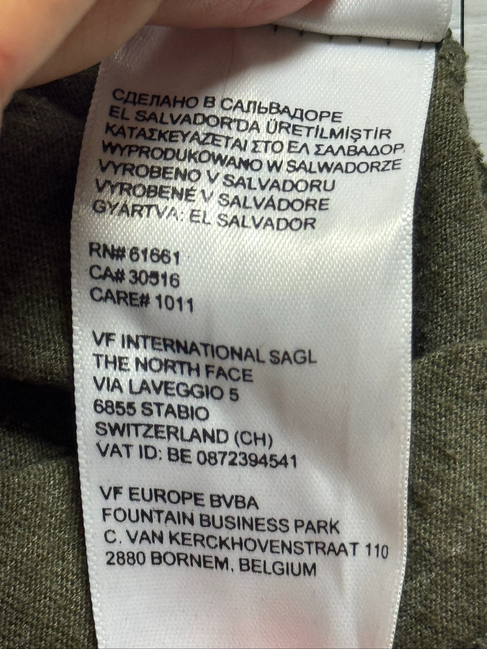 The North Face Mountain Graphic T-Shirt Olive XL Outdoor Hiking – photo 11
